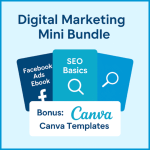 digital marketing mini bundle (3 in 1 e book pack)
